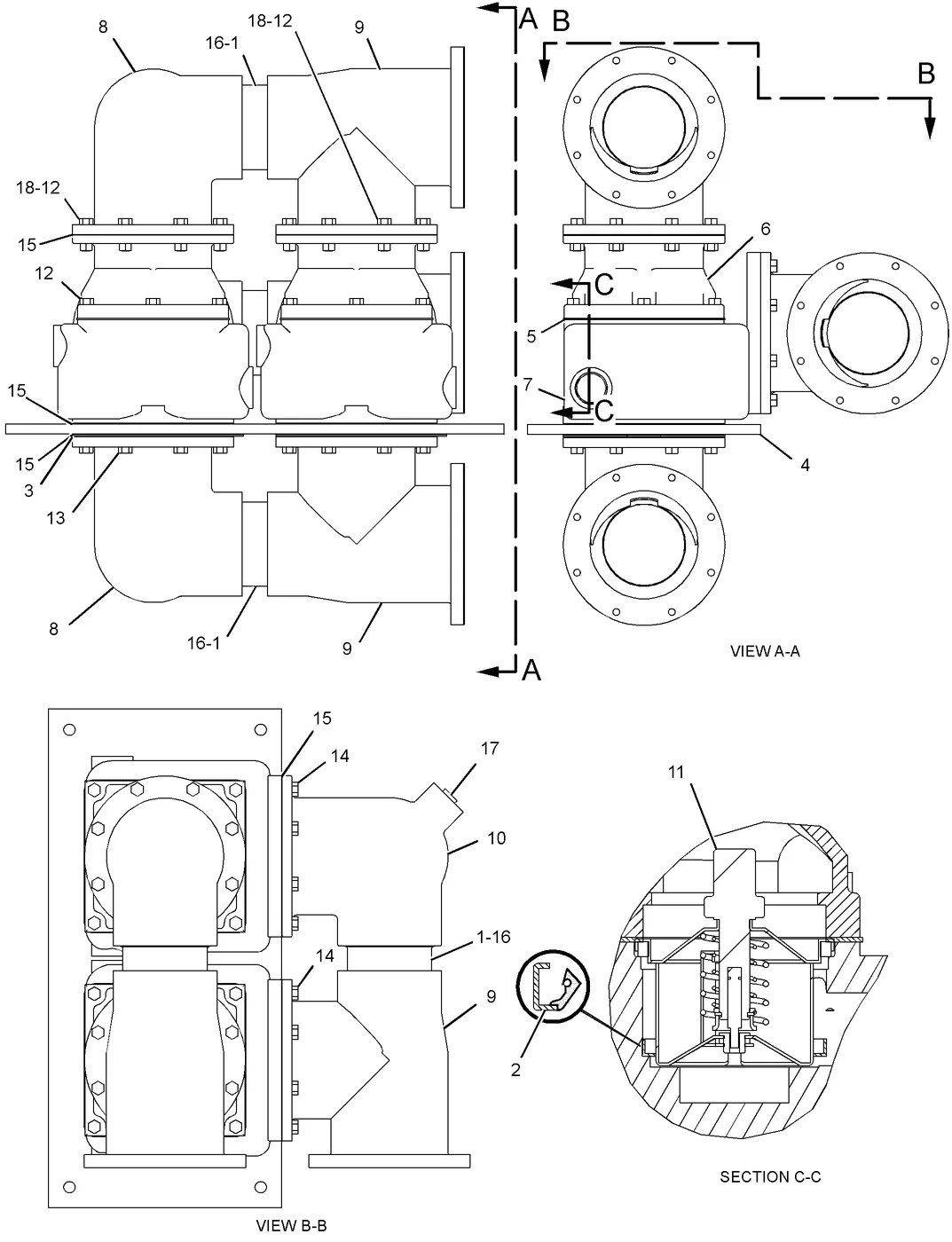 G3616 2837776 parts diagram