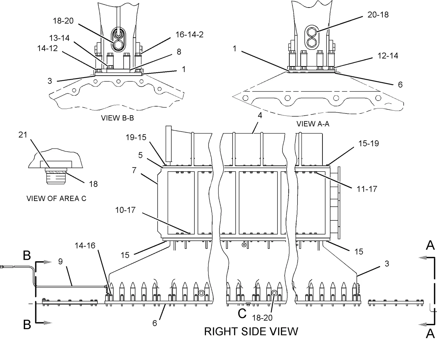 G3616 · AIR INLET AND EXHAUST SYSTEM · 131-0525 CAT parts diagram