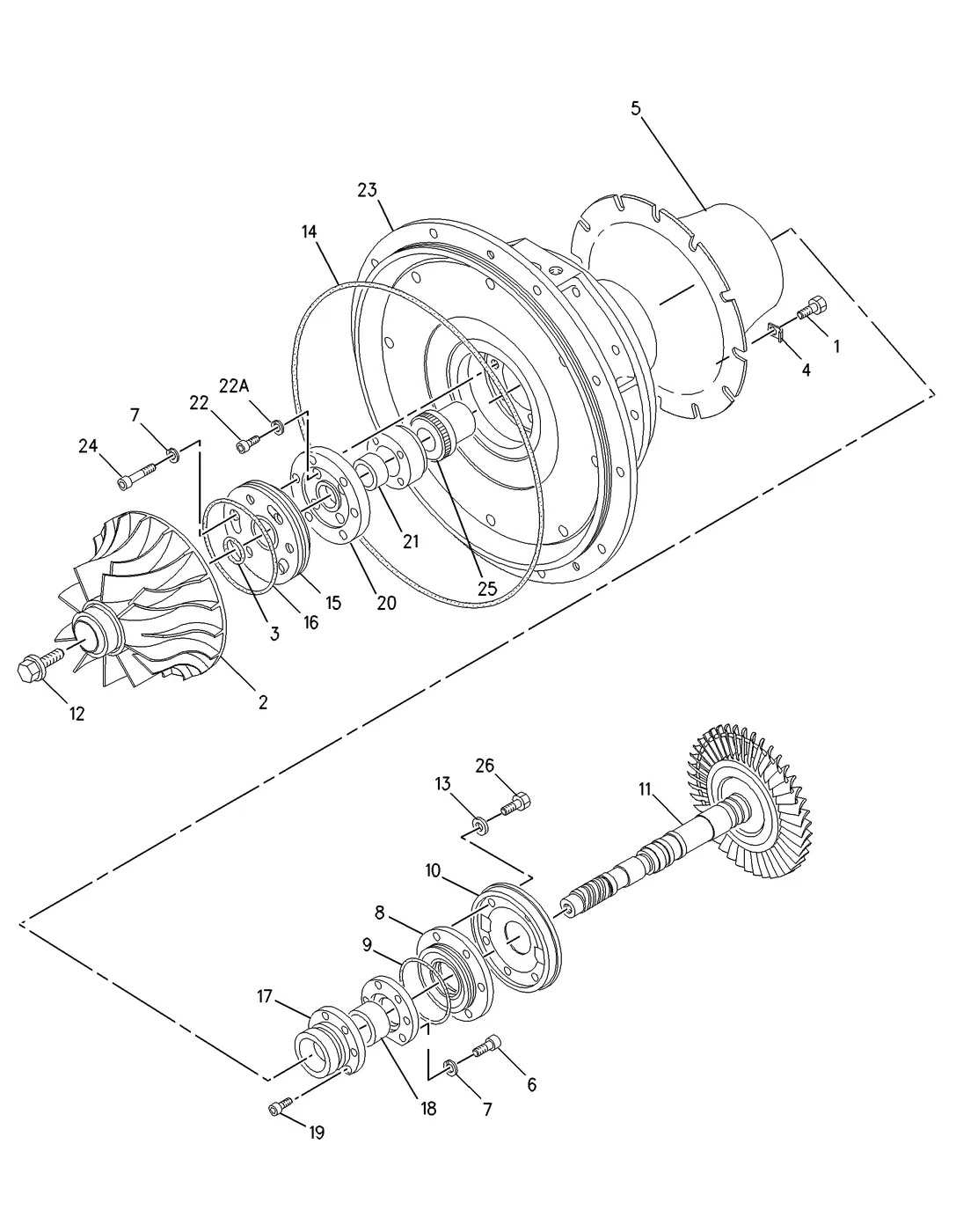 G3616 · AIR INLET AND EXHAUST SYSTEM · 116-2808 CAT parts diagram