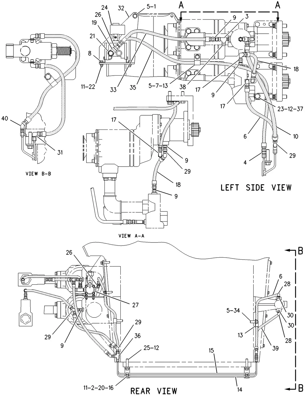 G3616 · AIR INLET AND EXHAUST SYSTEM · 216-8695 CAT parts diagram