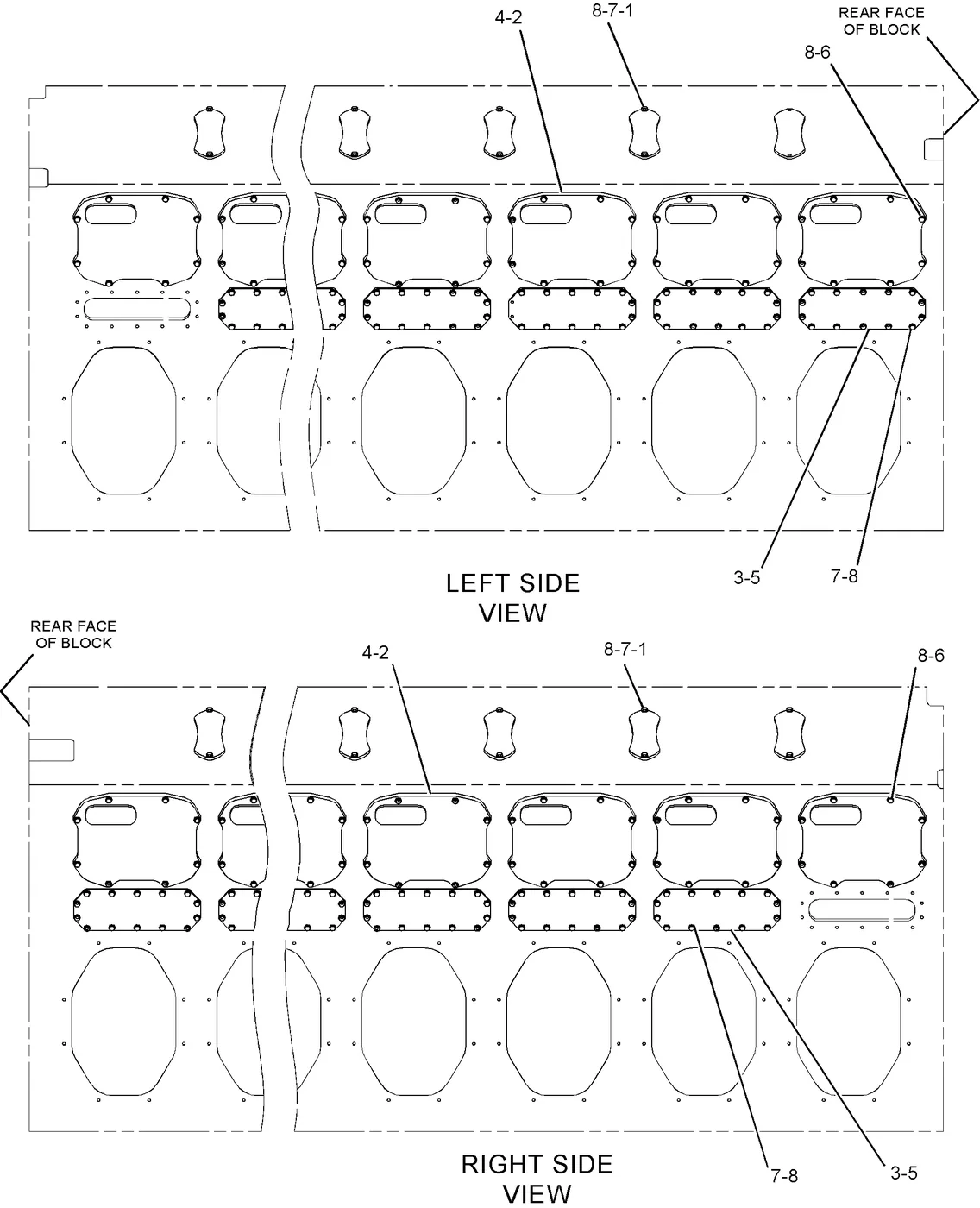 G3616 · BASIC ENGINE · 153-2961 CAT parts diagram