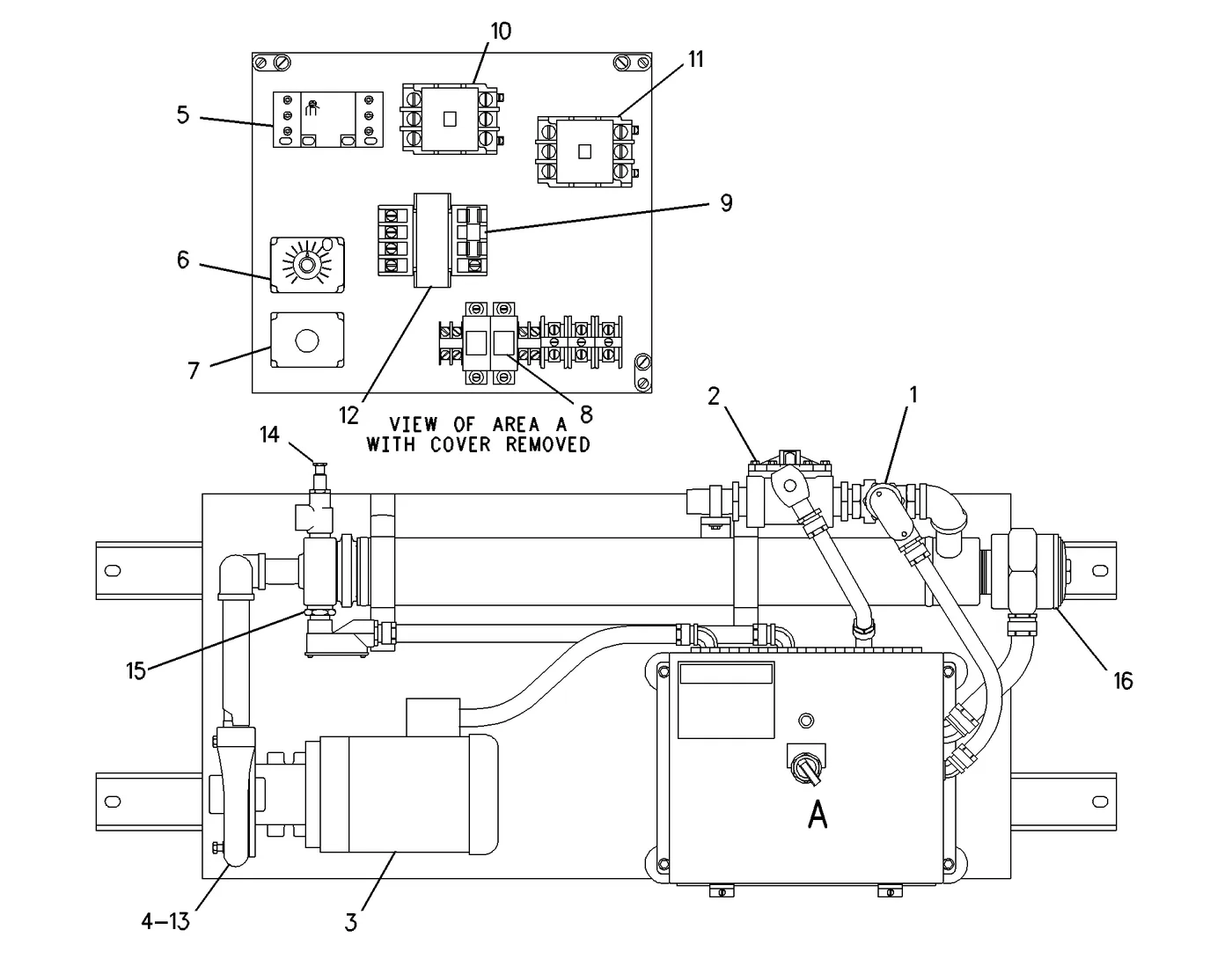 G3616 4P5139 parts diagram
