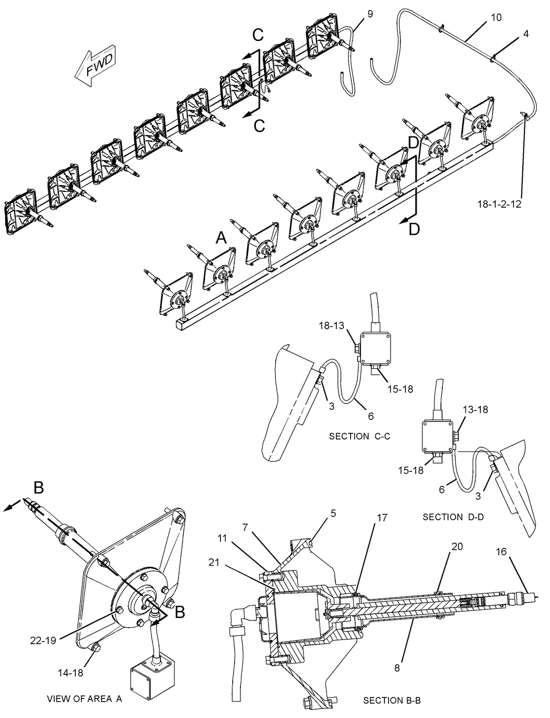 G3616 · ELECTRICAL AND STARTING SYSTEM · 206-5460 CAT parts diagram