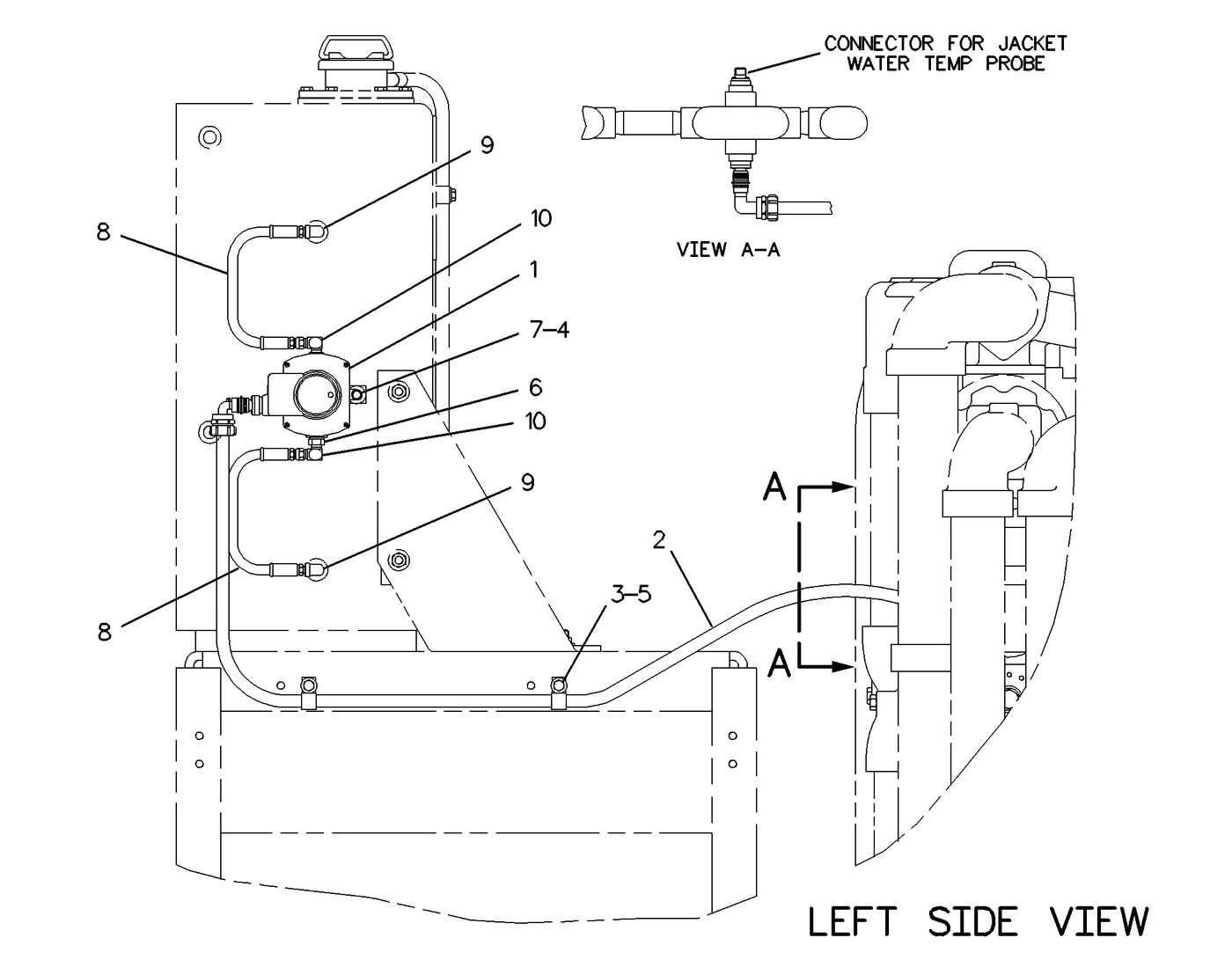 G3616 · ELECTRICAL AND STARTING SYSTEM · 033-4926 CAT parts diagram