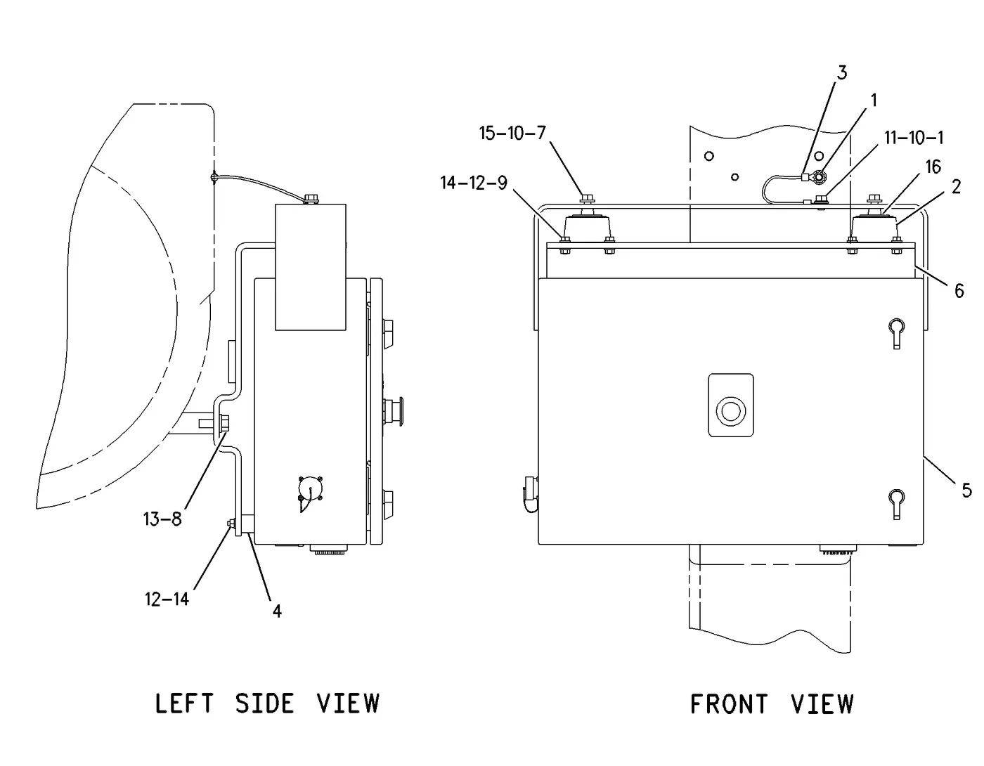 G3616 · OPERATOR STATION · 195-6243 CAT parts diagram