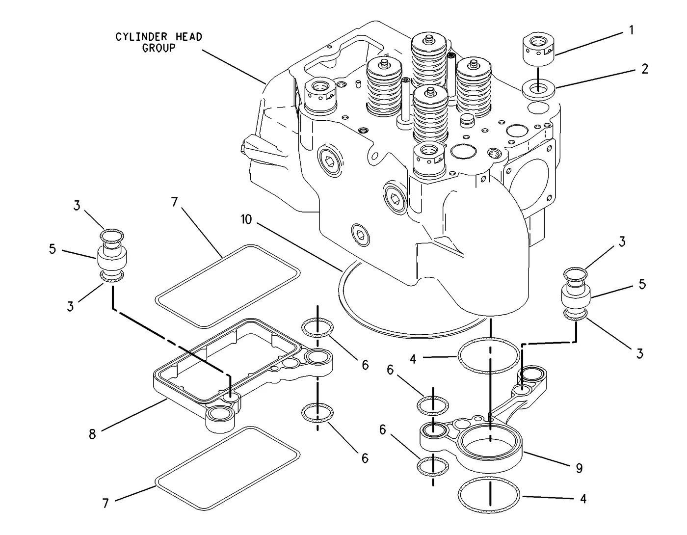 G3616 · BASIC ENGINE · 114-4301 CAT parts diagram